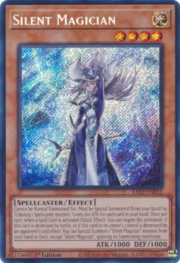 Silent Magician (Secret Rare) (RA02-EN012), 25th Anniversary Rarity Collection II — Yu-Gi-Oh! card price