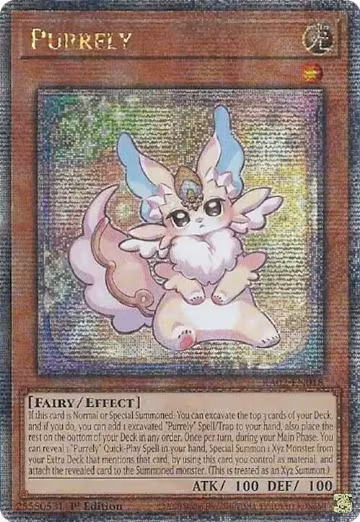 Purrely (Quarter Century Secret Rare) (RA02-EN018), 25th Anniversary Rarity Collection II — Yu-Gi-Oh! card price