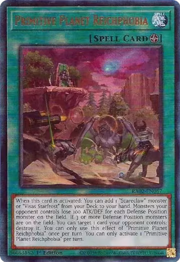 Primitive Planet Reichphobia (PUR) (RA02-EN067), 25th Anniversary Rarity Collection II — Yu-Gi-Oh! card price