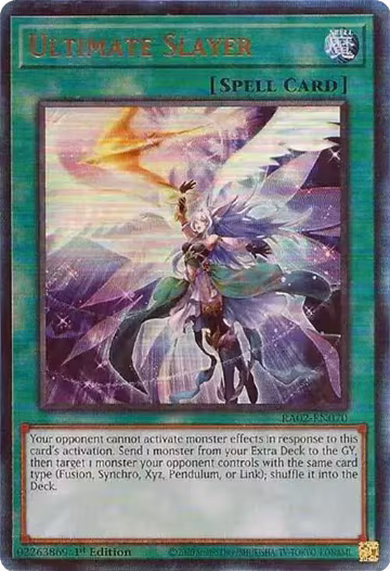 Ultimate Slayer (PUR) (RA02-EN070), 25th Anniversary Rarity Collection II — Yu-Gi-Oh! card price