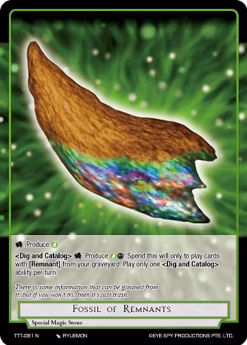 Fossil of Remnants (TTT-081 N), Thoth of the Trinity — Force of Will card price
