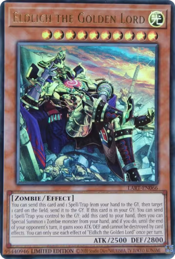 Eldlich the Golden Lord (LART-EN066), The Lost Art Promotion — Yu-Gi-Oh! card price