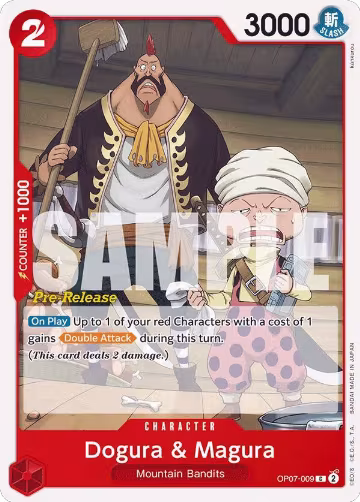 Dogura & Magura (OP07-009), 500 Years in the Future Pre-Release Cards — One Piece card price