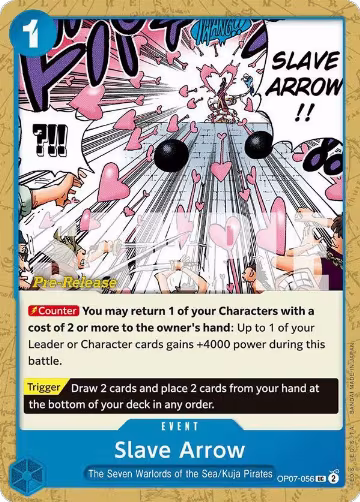 Slave Arrow (OP07-056) — card price