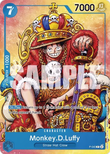 Monkey.D.Luffy (Convention Promo 2024) (P-043), One Piece Promotion Cards — One Piece card price