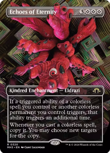 Echoes of Eternity (Borderless) (320), Modern Horizons 3 — Magic card price