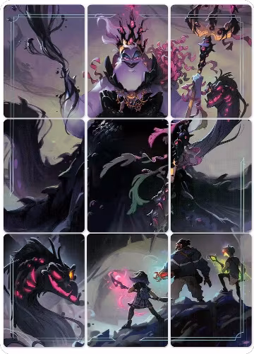Ursula - Sea Witch Queen Puzzle Insert (Set of 9), Ursula's Return — Lorcana card price