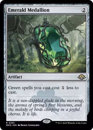 Emerald Medallion (291), Modern Horizons 3 — Magic card price