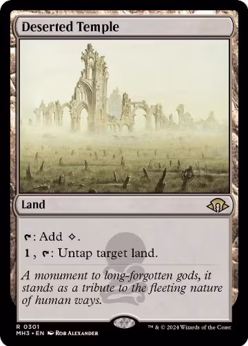 Deserted Temple (301), Modern Horizons 3 — Magic card price