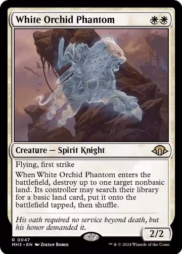 White Orchid Phantom (47), Modern Horizons 3 — Magic card price