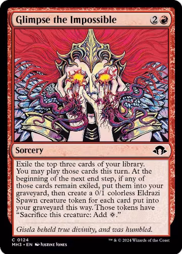 Glimpse the Impossible (124), Modern Horizons 3 — Magic card price