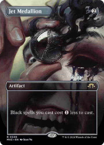 Jet Medallion (Borderless) (346), Modern Horizons 3 — Magic card price