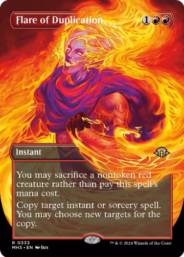 Flare of Duplication (Borderless) (333), Modern Horizons 3 — Magic card price
