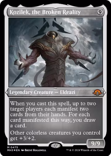 Kozilek, the Broken Reality (Foil Etched) (475), Modern Horizons 3 — Magic card price