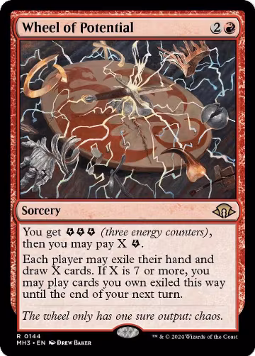 Wheel of Potential (144), Modern Horizons 3 — Magic card price