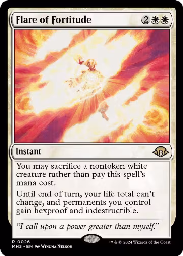 Flare of Fortitude (26), Modern Horizons 3 — Magic card price