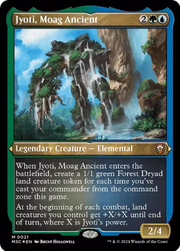 Jyoti, Moag Ancient (Foil Etched) (21), Commander: Modern Horizons 3 — Magic card price