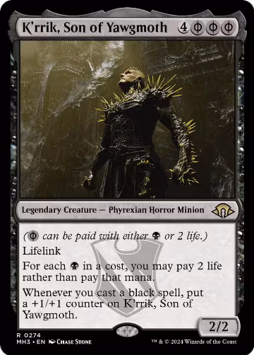 K'rrik, Son of Yawgmoth (274), Modern Horizons 3 — Magic card price