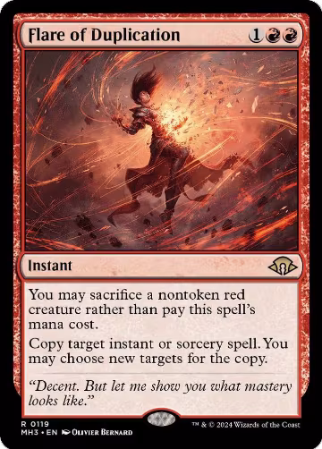 Flare of Duplication (119), Modern Horizons 3 — Magic card price
