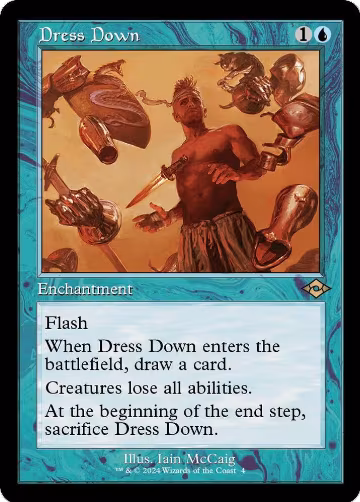 Dress Down (Retro Frame) (4), Modern Horizons 2 — Magic card price