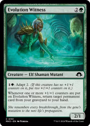 Evolution Witness (151), Modern Horizons 3 — Magic card price