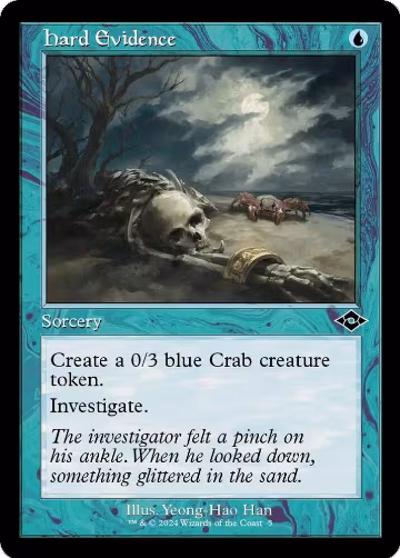 Hard Evidence (Retro Frame) (5), Modern Horizons 2 — Magic card price