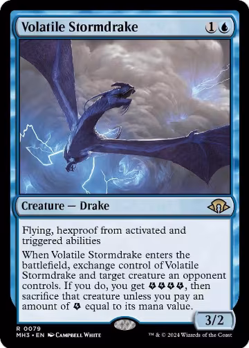 Volatile Stormdrake (79), Modern Horizons 3 — Magic card price