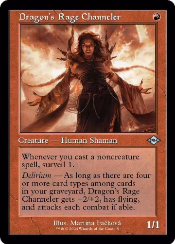 Dragon's Rage Channeler (Retro Frame) (9), Modern Horizons 2 — Magic card price
