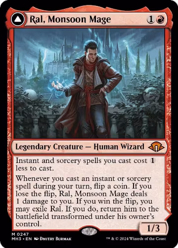 Ral, Monsoon Mage (247), Modern Horizons 3 — Magic card price