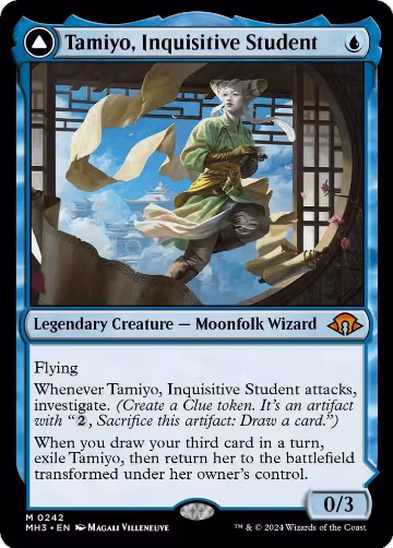 Tamiyo, Inquisitive Student (242), Modern Horizons 3 — Magic card price