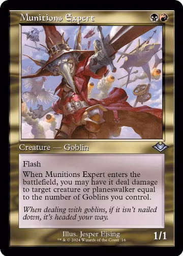 Munitions Expert (Retro Frame) (16), Modern Horizons — Magic card price