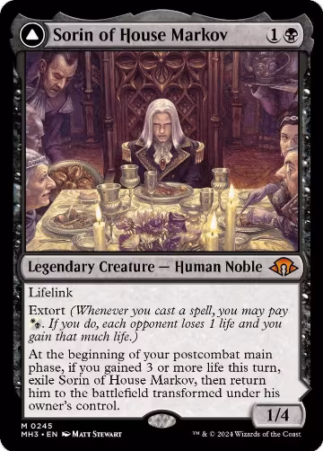 Sorin of House Markov (245), Modern Horizons 3 — Magic card price