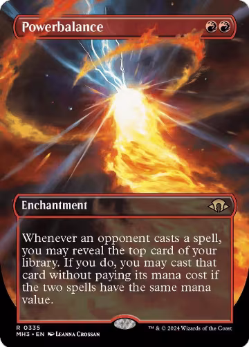 Powerbalance (Borderless) (335), Modern Horizons 3 — Magic card price