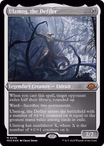 Ulamog, the Defiler (Foil Etched) (476), Modern Horizons 3 — Magic card price