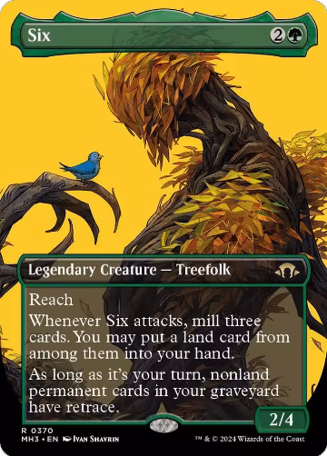 Six (Borderless) (370), Modern Horizons 3 — Magic card price