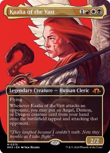 Kaalia of the Vast (0375) (Borderless) (375), Modern Horizons 3 — Magic card price