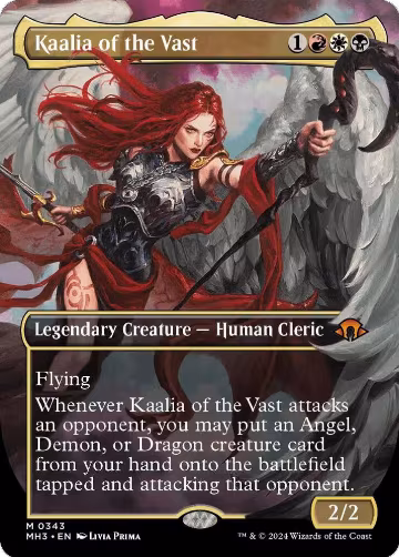 Kaalia of the Vast (0343) (Borderless) (343), Modern Horizons 3 — Magic card price