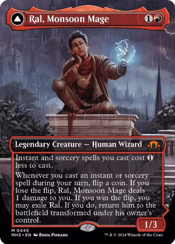 Ral, Monsoon Mage (Borderless) (445), Modern Horizons 3 — Magic card price