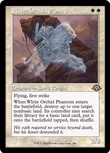 White Orchid Phantom (Retro Frame) (396), Modern Horizons 3 — Magic card price
