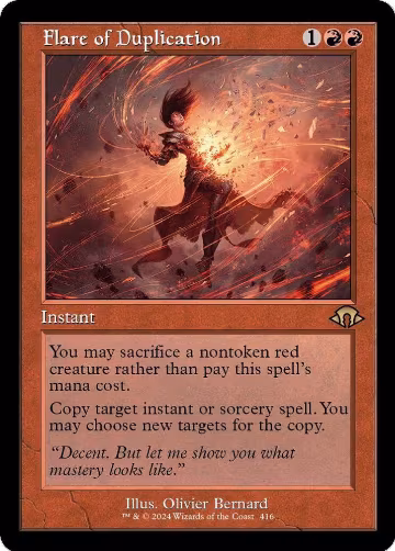 Flare of Duplication (Retro Frame) (416), Modern Horizons 3 — Magic card price
