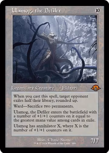 Ulamog, the Defiler (Retro Frame) (389), Modern Horizons 3 — Magic card price