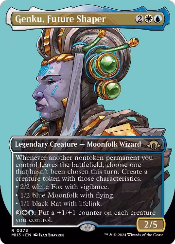 Genku, Future Shaper (Borderless) (373), Modern Horizons 3 — Magic card price