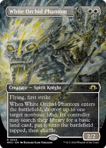 White Orchid Phantom (Borderless) (324), Modern Horizons 3 — Magic card price