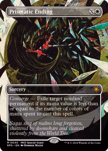 Prismatic Ending (Borderless) (40), Special Guests — Magic card price