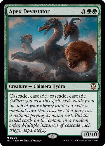 Apex Devastator (220), Commander: Modern Horizons 3 — Magic card price