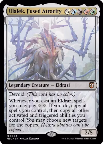 Ulalek, Fused Atrocity (4), Commander: Modern Horizons 3 — Magic card price