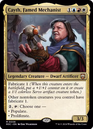 Cayth, Famed Mechanist (6), Commander: Modern Horizons 3 — Magic card price