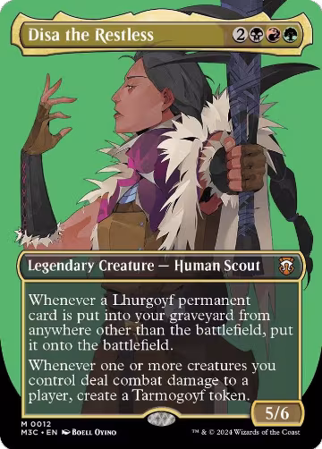 Disa the Restless (Borderless) (12), Commander: Modern Horizons 3 — Magic card price