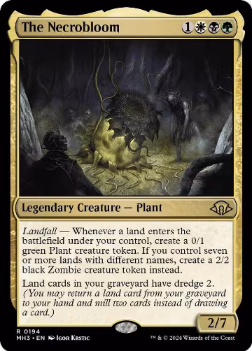 The Necrobloom (194), Modern Horizons 3 — Magic card price
