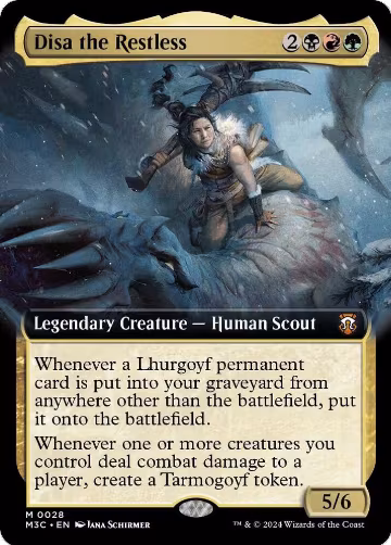 Disa the Restless (Extended Art) (28), Commander: Modern Horizons 3 — Magic card price